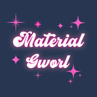 Material Gworl 2022 Viral Meme Pink Stars Text Girl Graphic T Shirt Ladies Denim Jacket | Artistshot