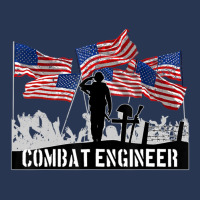 Combat Engineer Veteran Ladies Denim Jacket | Artistshot