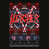 Sleigher Novelty Christmas T Shirt Scorecard Crop Tee | Artistshot