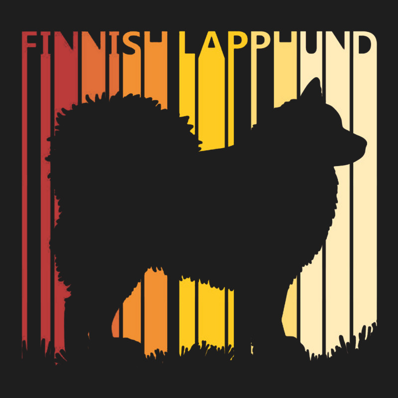 Vintage Finnish Lapphund Dog Classic T-shirt by liqualyfu | Artistshot