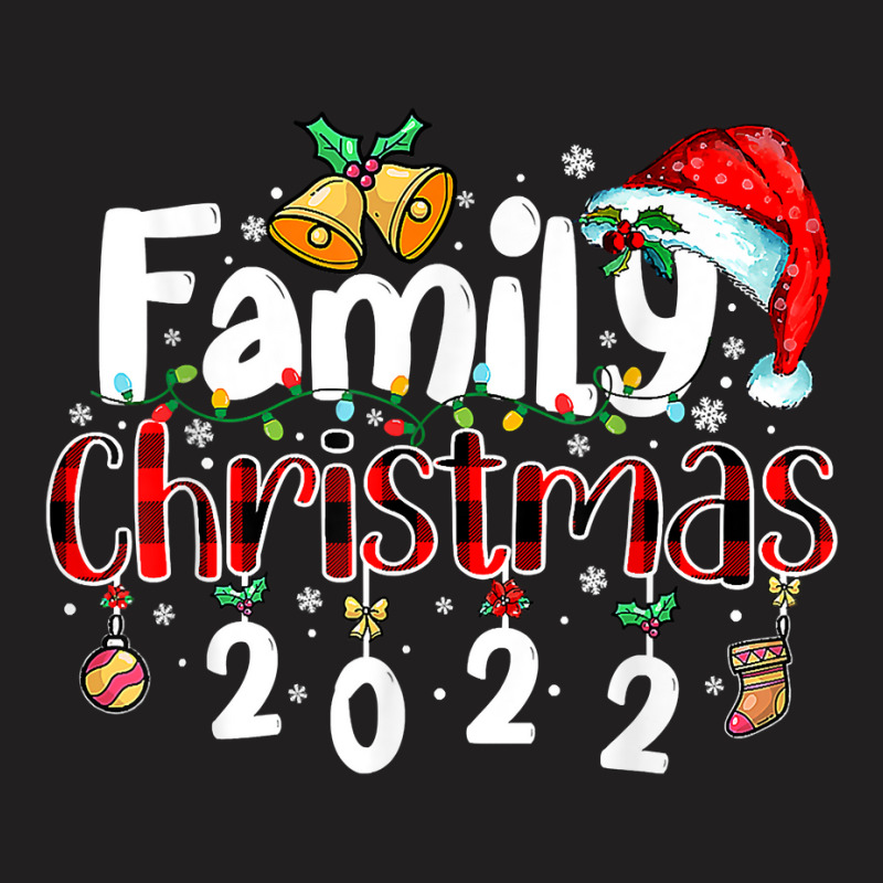 Family Christmas 2022 Matching Pajamas Squad Santa Elf Funny T Shirt T-shirt | Artistshot