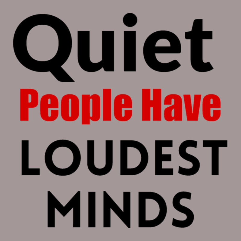 Quiet People Have The Loudest Minds Vintage Short by LUKEUNCAN | Artistshot