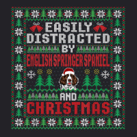 Easily Distracted By Christmas And English Springer Spaniel T Shirt Youth Tee | Artistshot