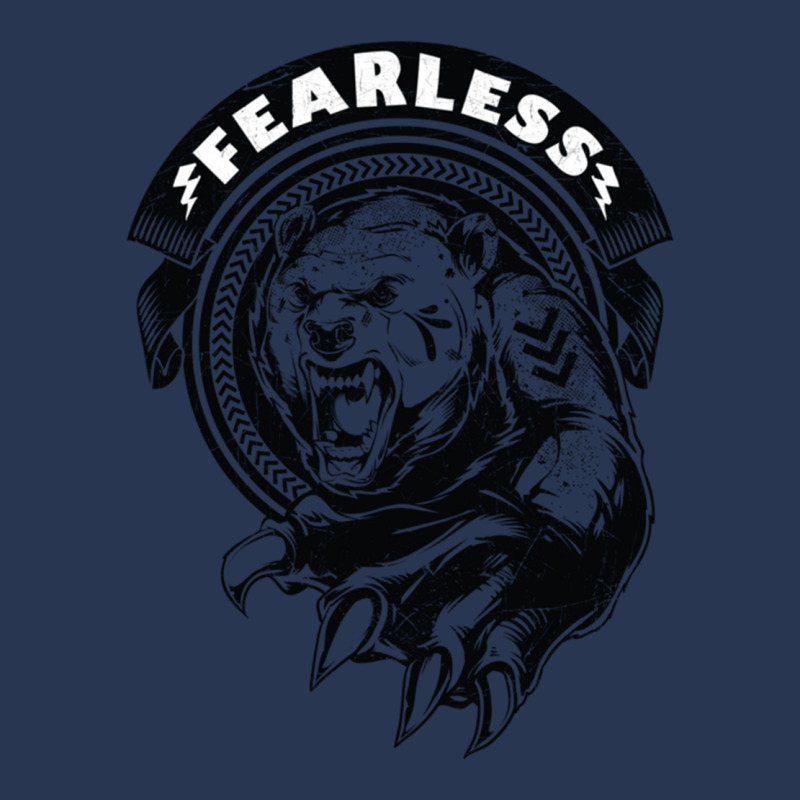 Scared Bear Grizzly Bear Shirt Premium Ladies Denim Jacket by LUKEUNCAN | Artistshot