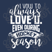 I Vow To Always Love You Even During Hockey Season Men Denim Jacket | Artistshot