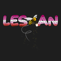 Womens Lesbian Bee Lovers Tshirt Lesbian Gay Lgbt Pride Gifts Classic T-shirt | Artistshot