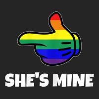 Womens Lesbian Pride Matching She S Mine Tshirt Lgbt Tee Unisex Hoodie | Artistshot