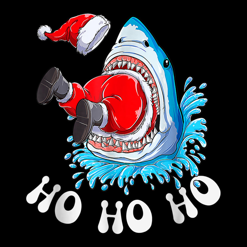 Ho Ho Ho Funny Whale Eating Santa Matching Christmas Gifts T Shirt Lightweight Hoodie | Artistshot