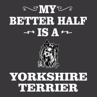 My Better Half Is A Yorkshire Terrier. Cool Gift Ladies Curvy T-shirt | Artistshot