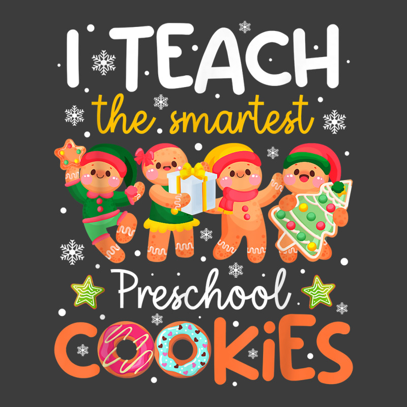 I Teach The Smartest Preschool Cookies Teacher Christmas T Shirt Men's Polo Shirt | Artistshot