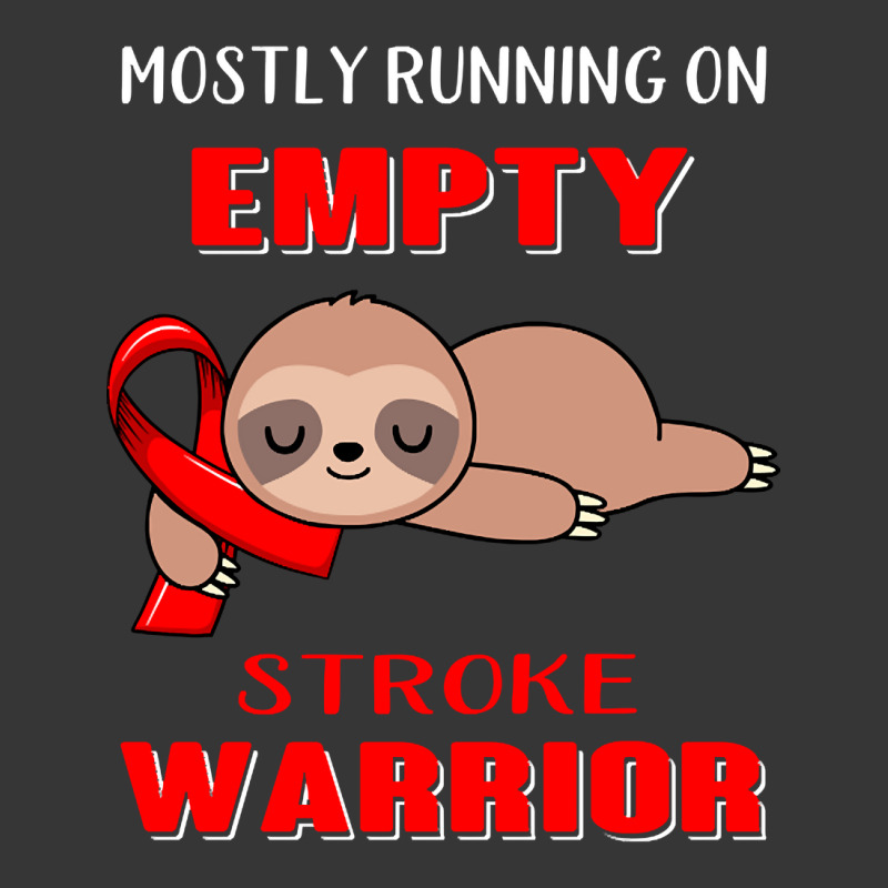 Mostly Running On Empty Stroke Warrior Support Stroke Warrior Gifts Toddler Hoodie | Artistshot