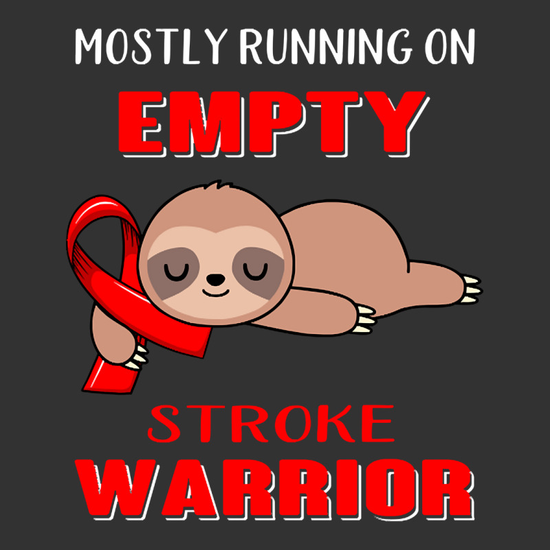 Mostly Running On Empty Stroke Warrior Support Stroke Warrior Gifts Baby Bodysuit | Artistshot