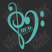 Music Heart Note Piano Musician Pianist Exclusive T-shirt | Artistshot