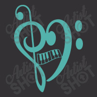 Music Heart Note Piano Musician Pianist Vintage Short | Artistshot