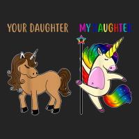 Your Daughter And My Daughter Funny Unicorn Lgbt Pride  Tshirt 3/4 Sleeve Shirt | Artistshot