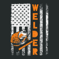 Welder Flag Welder For Welders Welding Outfit Women's Triblend Scoop T-shirt | Artistshot