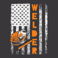 Welder Flag Welder For Welders Welding Outfit Ladies Curvy T-shirt | Artistshot