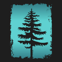 Legendary Conifer Tree Silhouette Drawing Classic T-shirt | Artistshot