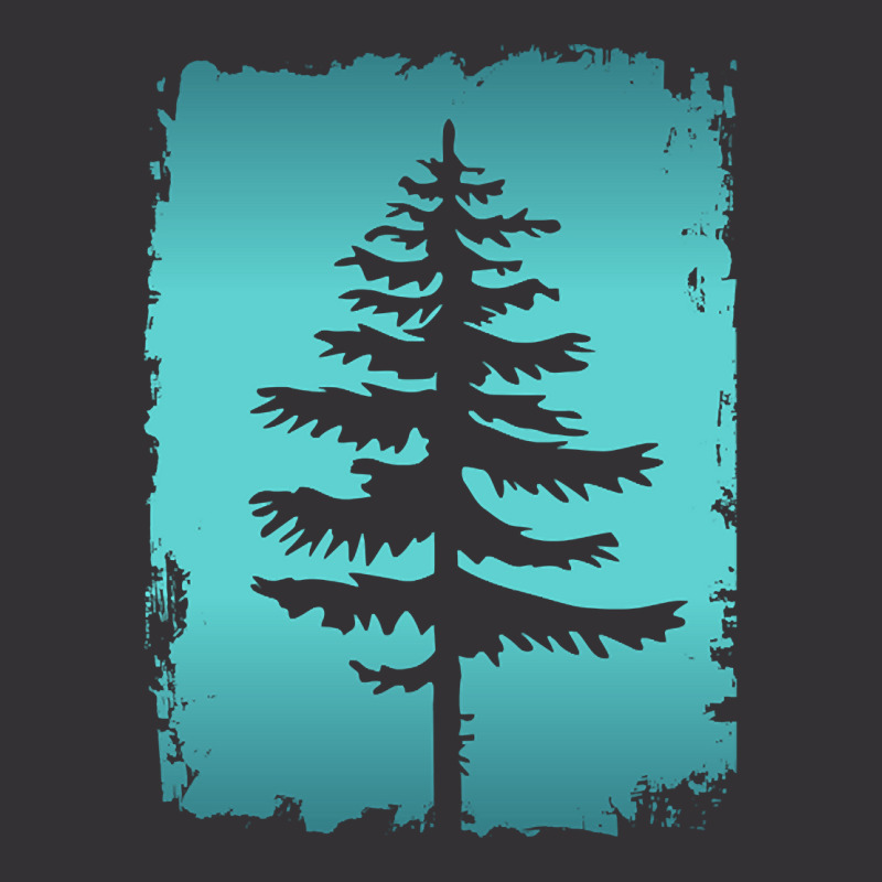 Legendary Conifer Tree Silhouette Drawing Vintage Short by poppyallen | Artistshot