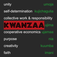 Kwanzaa Principles Wrapped African Red Black Green Long Sleeve T Shirt Toddler T-shirt | Artistshot