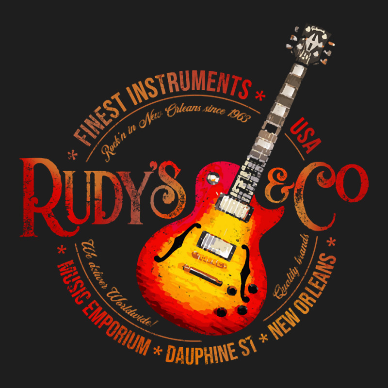 Music Emporium Guitar Design Classic T-shirt | Artistshot