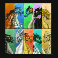 Wings Of Fire  Dragonets Scorecard Crop Tee | Artistshot