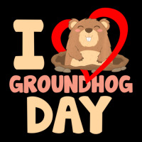 I Love Groundhog Day Adjustable Cap | Artistshot