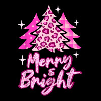 Merry And Bright Pink Christmas Tree, Pink Christmas Costume T Shirt Zipper Hoodie | Artistshot