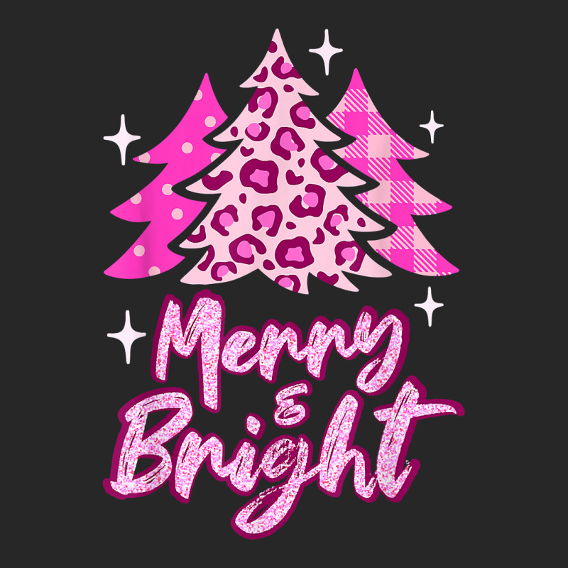 Merry And Bright Pink Christmas Tree, Pink Christmas Costume T Shirt Men's T-shirt Pajama Set | Artistshot