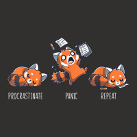 Procrastinate Panic Repeat Shirt Daily Distressed Red Pandas T Shirt Champion Hoodie | Artistshot