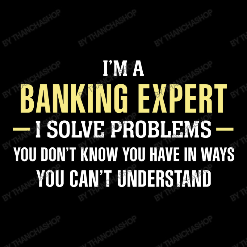 Banking Expert I Solve Problems Funny Gift V-Neck Tee by thanchashop | Artistshot