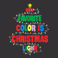 My Favorite Color Is Christmas Lights Family Christmas Tree T Shirt Vintage Hoodie And Short Set | Artistshot