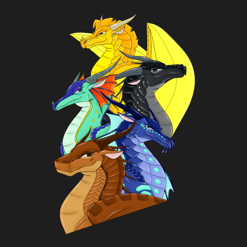 Dragonets Of Destiny Classic T-shirt by MARQUISHAWKINS | Artistshot