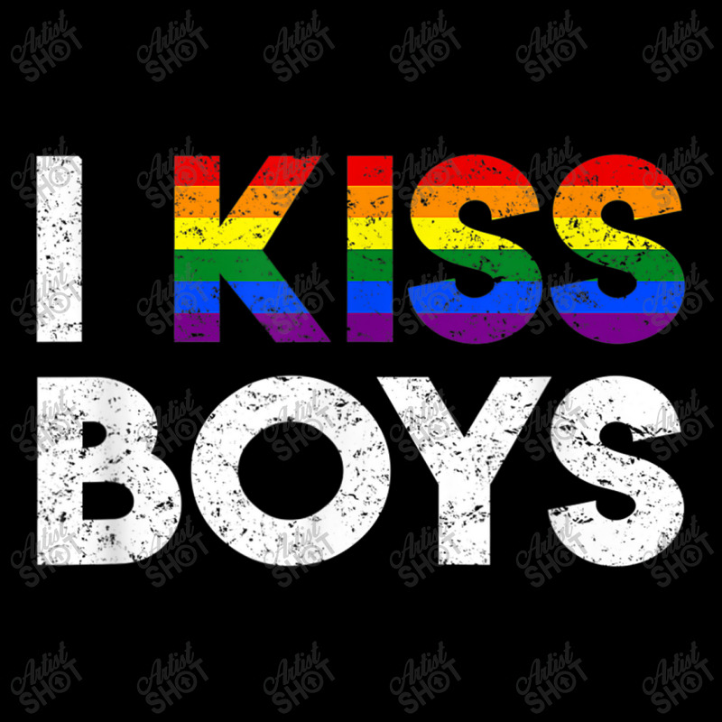 Lgbt I Kiss Boys Twink Gay Rainbow Pride Month Vintage Long Sleeve Shirts | Artistshot