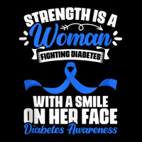 Woman Fighting Diabetes Warrior Diabetic Diabetes Awareness Tank Top Youth Jogger | Artistshot