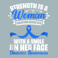 Woman Fighting Diabetes Warrior Diabetic Diabetes Awareness Tank Top Unisex Sherpa-lined Denim Jacket | Artistshot