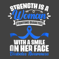 Woman Fighting Diabetes Warrior Diabetic Diabetes Awareness Tank Top Vintage T-shirt | Artistshot