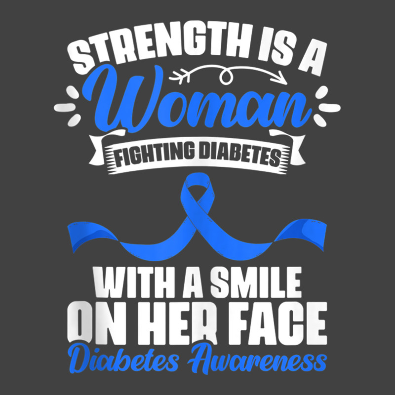 Woman Fighting Diabetes Warrior Diabetic Diabetes Awareness Tank Top Vintage T-shirt | Artistshot