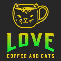 Love Coffee And Cats Men's T-shirt Pajama Set | Artistshot