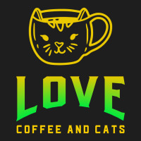 Love Coffee And Cats Classic T-shirt | Artistshot