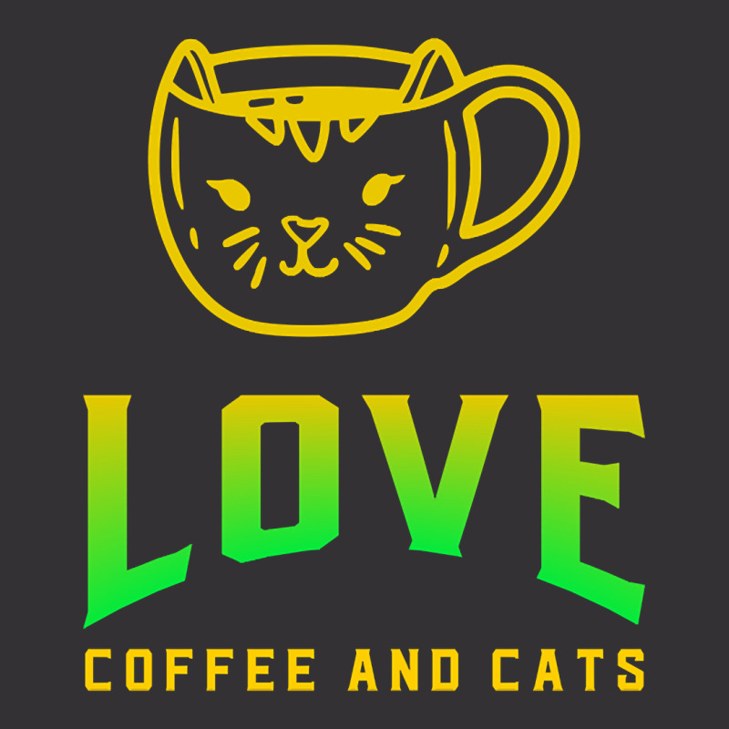 Love Coffee And Cats Vintage Short | Artistshot