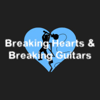 Breaking Hearts & Guitars (blue) Ladies Polo Shirt | Artistshot