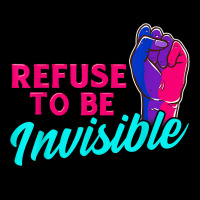 Refuse To Be Invisible Pride Shirt Lgbtq Community Tees Adjustable Cap | Artistshot