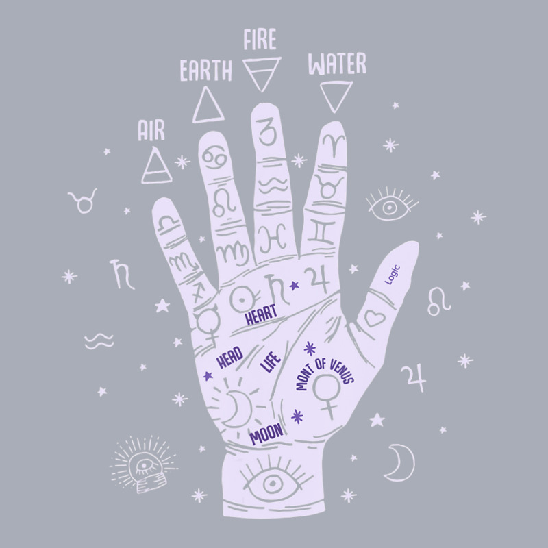 Palmistry Hand Reading Future Telling Esoteric Spiritual Tank Dress by femalesbaubles | Artistshot