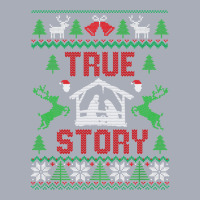 Christmas Nativity Shirt True Story Nativity Scene Christian Sweatshir Tank Dress | Artistshot