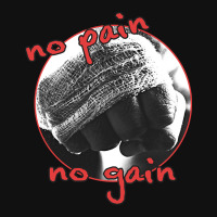 No Pain No Gain Baby Bibs | Artistshot