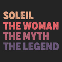 Soleil Woman Myth Legend, Gag Personalized Name Birthday T Shirt 3/4 Sleeve Shirt | Artistshot