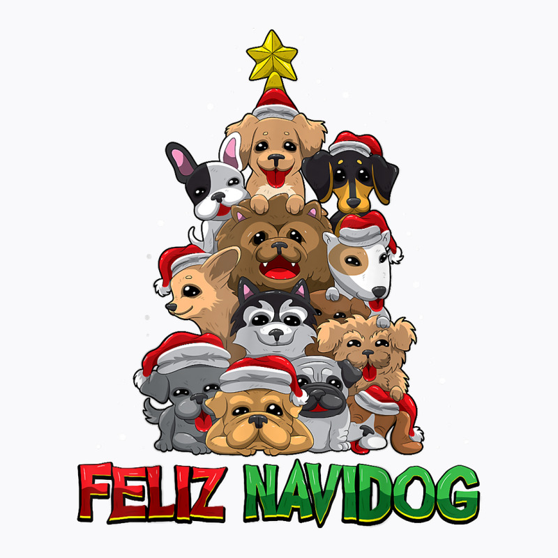 Feliz Navidog   Feliz Navidad   Christmas For Dog Lovers T Shirt T-shirt | Artistshot