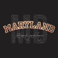 Maryland Vintage Retro Collegiate T-shirt | Artistshot