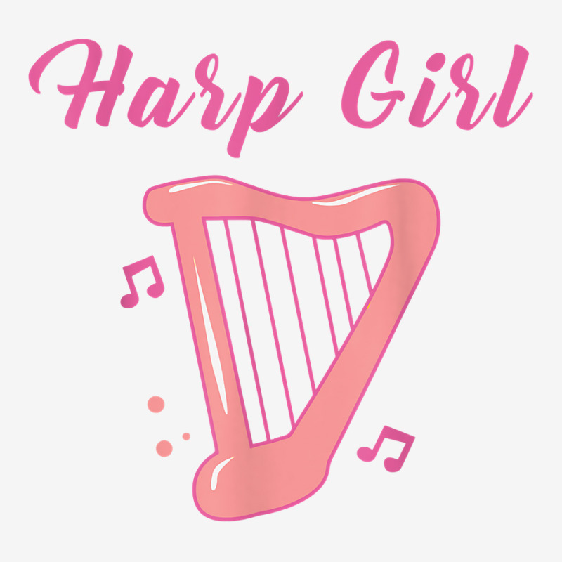 Harp Girl Harpist Musical Instrument Harp Player T Shirt Landscape Canvas Print | Artistshot